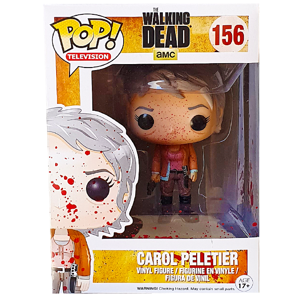The Walking Dead Carol Peletier Bloody US Exclusive Pop Vinyl