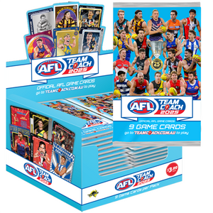 AFL - TeamCoach 2025 Footy Trading Cards- Booster Pack