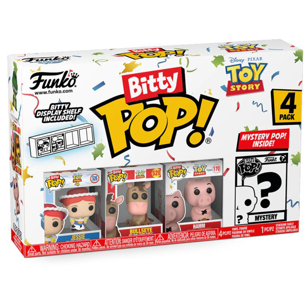 Toy Story - Jessie, Bullseye, Hamm & Mystery Bitty Pop! Vinyl Figure 4-Pack