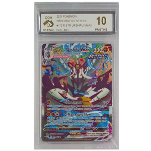 POKÉMON TCG - Rapid Strike Urshifu VMax Alternate Art Secret Rare - 170/163 - CGA Graded 10