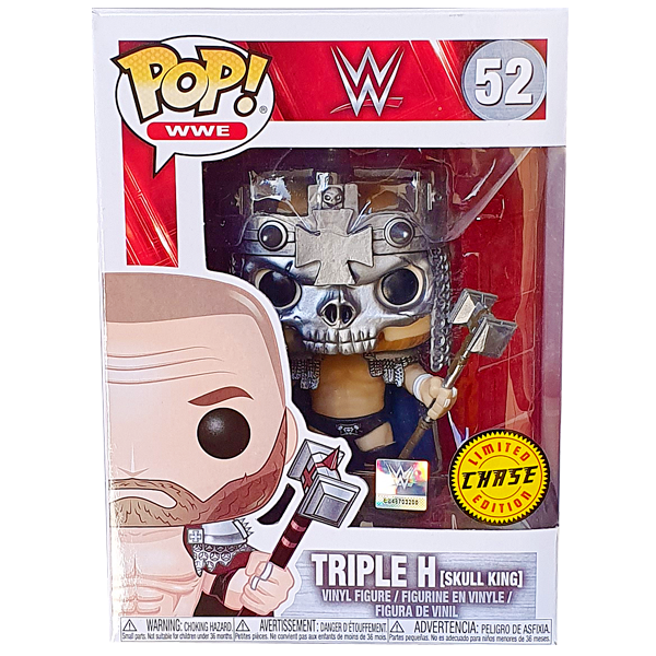 WWE Triple H Skull King Chase Pop Vinyl Figure Hero Stash