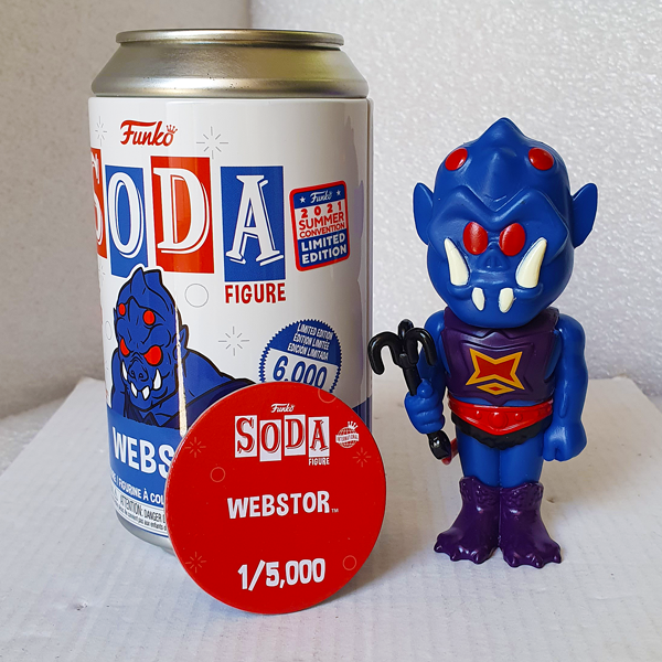 Masters of the Universe - Webstor SDCC 2021 Exclusive SODA Figure