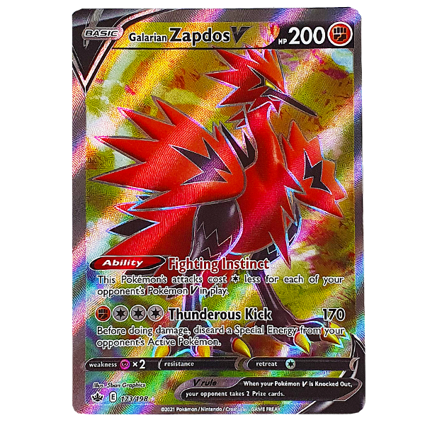 Zapdos di galar Ita V Full art - Vinted