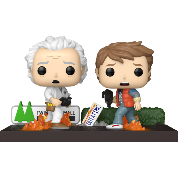 PRE-ORDER Back to the Future - Doc & Marty Pop! Moment Vinyl Figure - PRE-ORDER