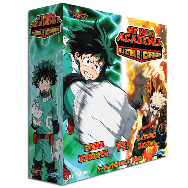 My Hero Academia CCG - Izuku Midoriya vs Katsuki Bakugo 2-Player Rival Decks