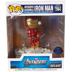 The Avengers - Iron Man Avengers Assemble US Exclusive Diorama Deluxe Pop! Vinyl Figure