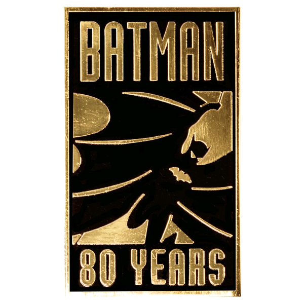 Batman - 80th Anniversary Gold Pin