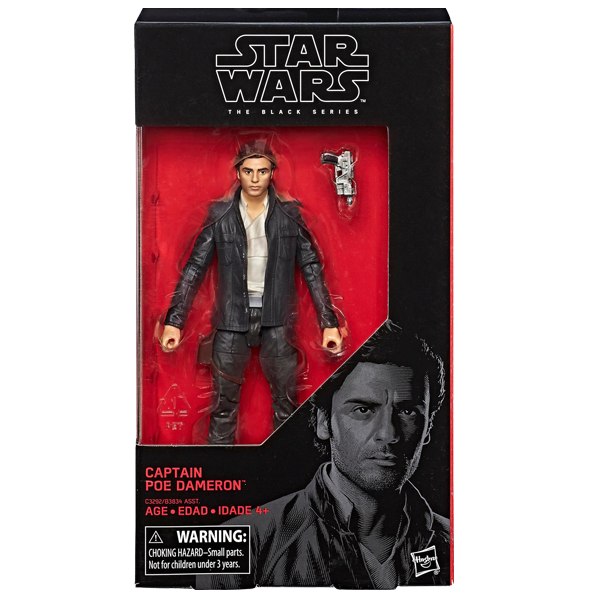 Star Wars The Last Jedi - Black Series 6" Captain Poe Dameron Action Figure