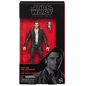 Star Wars The Last Jedi - Black Series 6" Captain Poe Dameron Action Figure