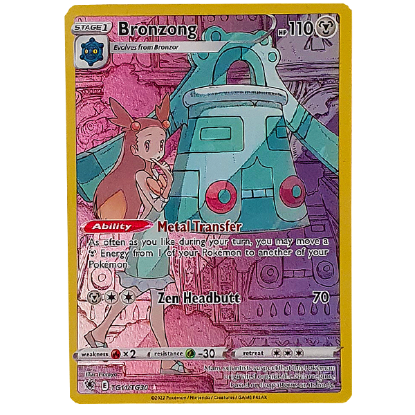 POKÉMON TCG - Bronzong Holo Rare - TG11/TG30