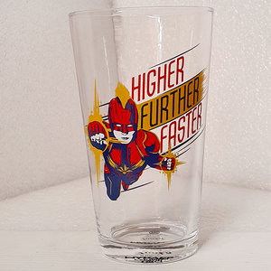 Captain Marvel - Pint Glass