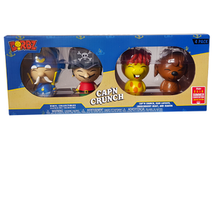 Cap'n Crunch - Cap'n Crunch, Jean Lafoote, Crunchberry Beast, & Seadog SDCC 2018 Exclusive Dorbz 4-Pack