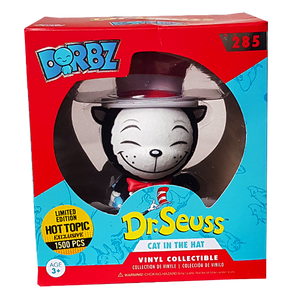 Dr. Seuss - Cat in the Hat (Umbrella) Flocked Hot Topic Exclusive Dorbz