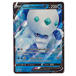 POKÉMON TCG - Galarian Darmanitan V Ultra Rare - 036/185