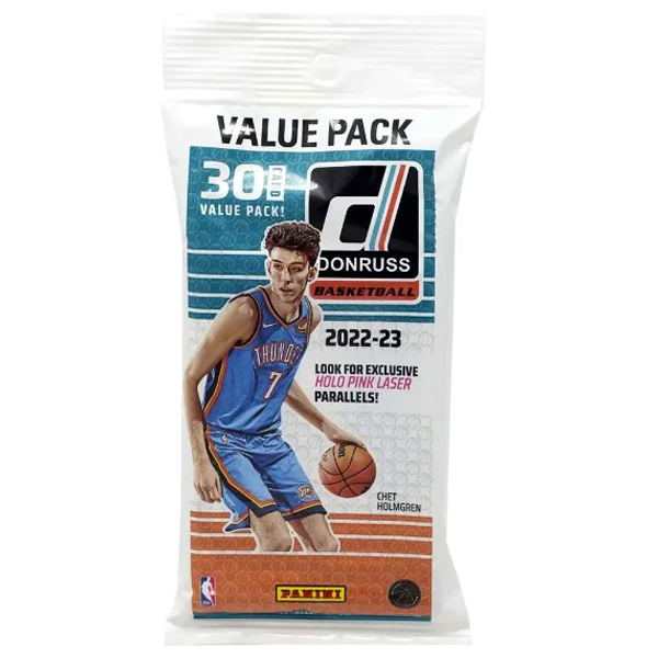 NBA - 2022-23 Panini Donruss Basketball Trading Cards - Value Pack
