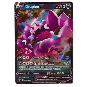 POKÉMON TCG - Drapion V Ultra Rare - 106/185