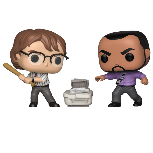 Office Space - Samir & Michael ECCC 2019 Exclusive Pop! Vinyl Figure 2-Pack