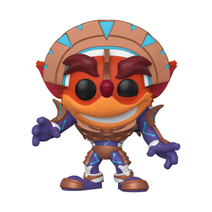 Crash Bandicoot 4 It's About Time - Crash bandicoot in Mask Armor FunKon (SDCC) 2021 Exclusive Pop! Vinyl Figure
