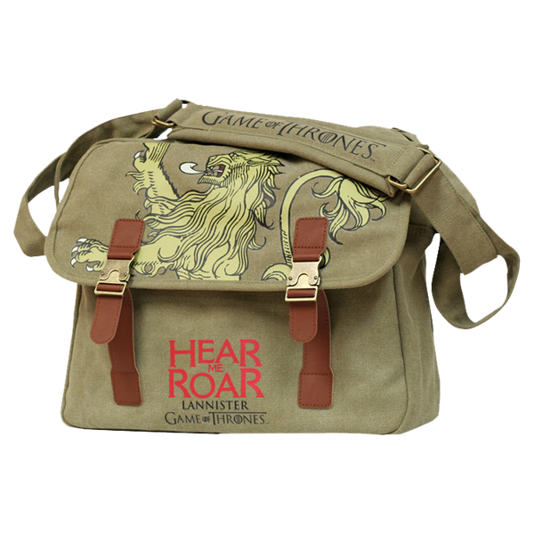 Game of Thrones - Lannister Sigil Canvas Messenger Bag