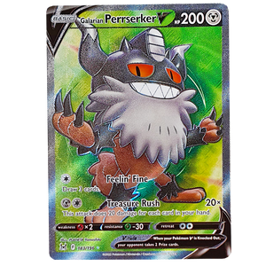 POKÉMON TCG - Galarian Perrserker Full Art Ultra Rare - 183/196