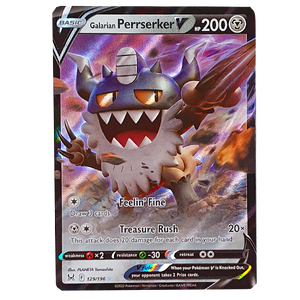 POKÉMON TCG - Galarian Perrserker V Ultra Rare - 129/196