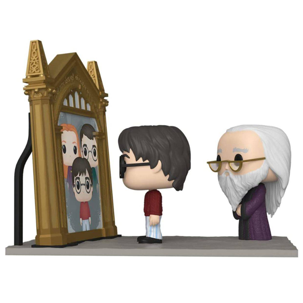 Harry Potter - Harry & Albus Dumbledore with the Mirror of Erised US Exclusive Movie Moments Pop! Vinyl