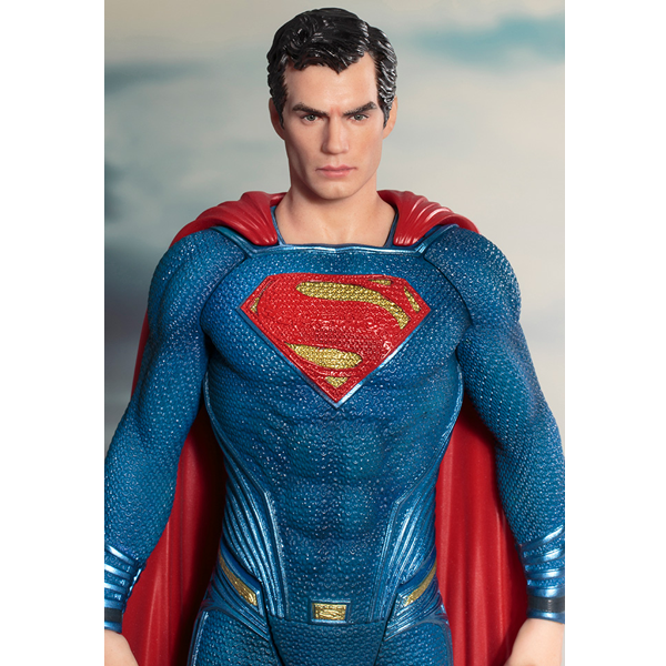 SUPERMAN STATUE DC MOVIE GALLERY DIAMOND SELECT TOYS 23 CM