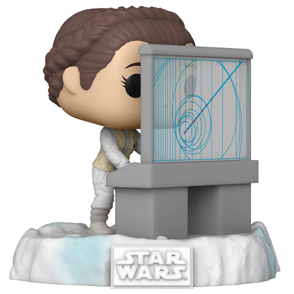 Star Wars The Empire Strikes Back - Princess Leia US Exclusive Deluxe Pop! Vinyl Figure