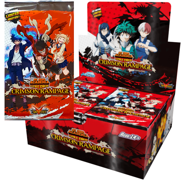 My Hero Academia CCG - Collectible Card Game Wave 2 Crimson Rampage
