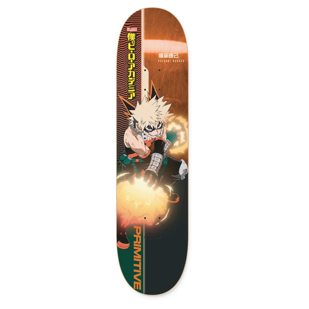 My Hero Academia - Katsuki Bakugo 8.25” Primitive Skateboard Deck