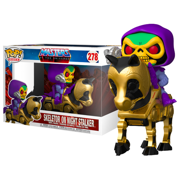 Masters of the Universe - Skeletor on Night Stalker Pop! Ride Vinyl Figure