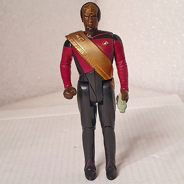 Worf best sale action figure