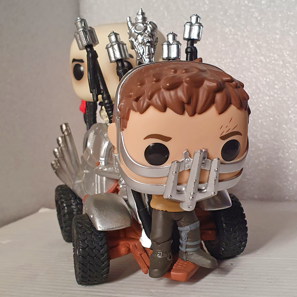 Funko pop mad max top nux car