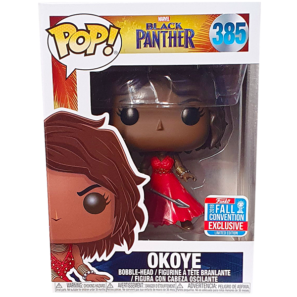 Black Panther – Okoye (Red Dress) NYCC 2018 Exclusive Pop! Vinyl Figure