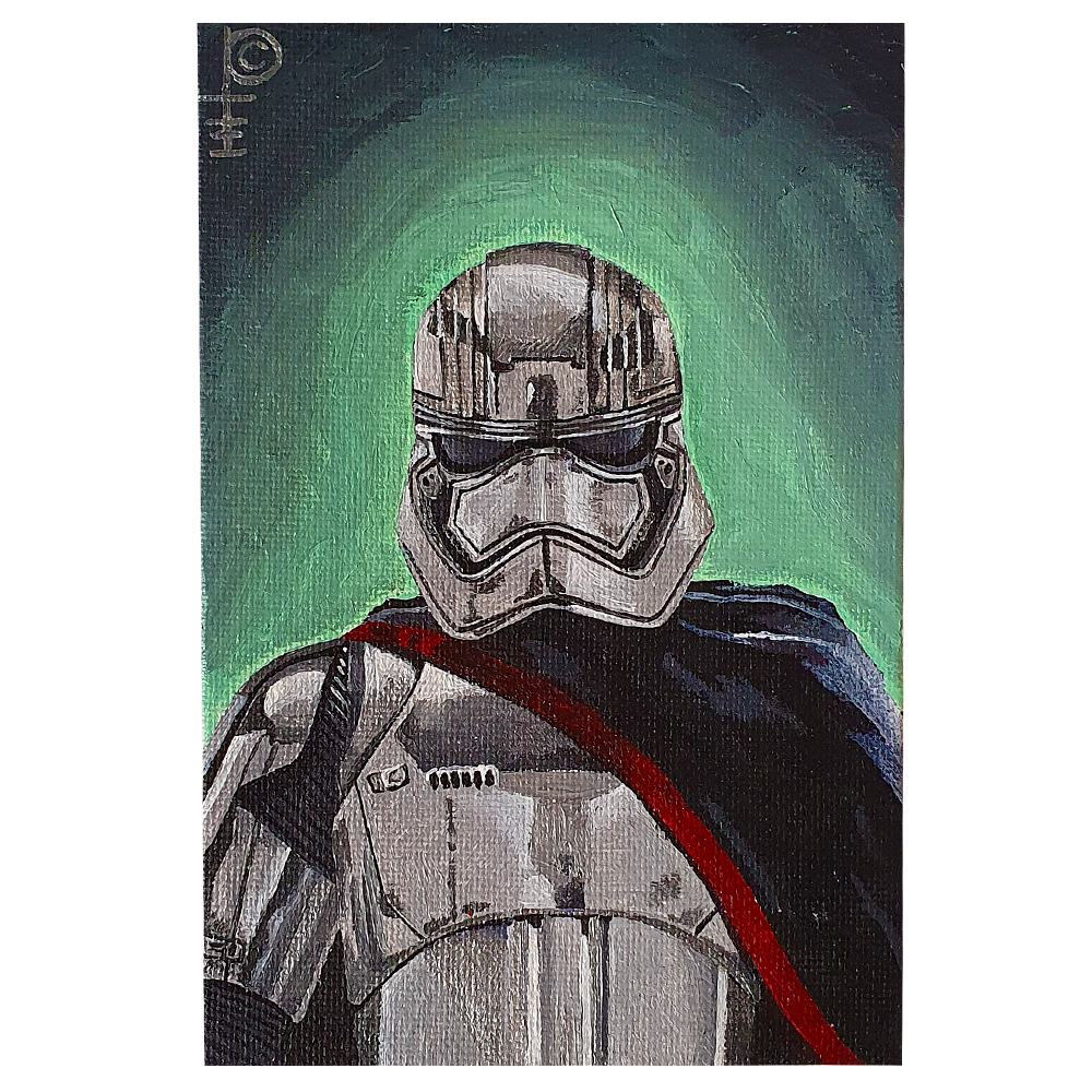 Artwork - Acyrlic Painting 4"x6" - 'Phasma'