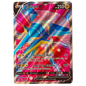 POKÉMON TCG - Vikavolt V Full Art Ultra Rare - 180/189