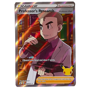 POKÉMON TCG - Professor's Research Full Art Ultra Rare - 24/25