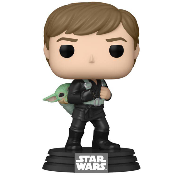 Star Wars The Book of Boba Fett - Luke Skywalker & Grogu Pop! Vinyl Figure