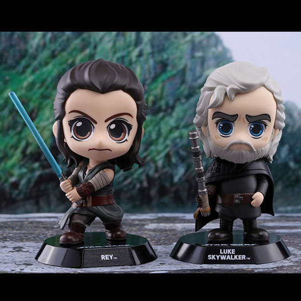 Star Wars The Last Jedi - Luke Skywalker & Rey Cosbaby Set