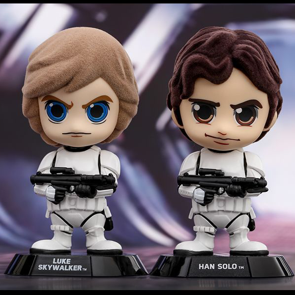 Star Wars - Luke & Han (Stormtrooper Disguise) Cosbaby Set