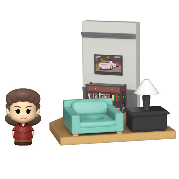 Seinfeld - Jerry’s Apartment Diorama Mini Moments Vinyl Figure - Elaine