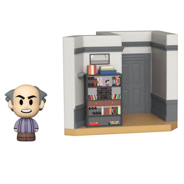 Seinfeld - Jerry’s Apartment Diorama Mini Moments Vinyl Figure - Uncle Leo