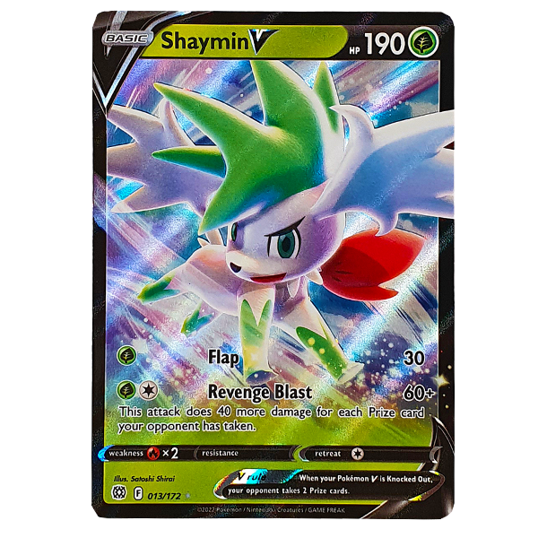 POKÉMON TCG - Shaymin V Ultra Rare - 013/172 – Hero Stash