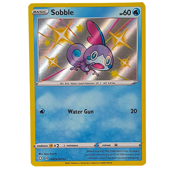 POKÉMON TCG - Sobble Shiny Rare - SV025/SV122