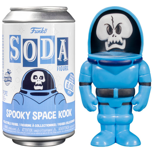 Scooby Doo Spooky Space Kook SODA Figure Hero Stash