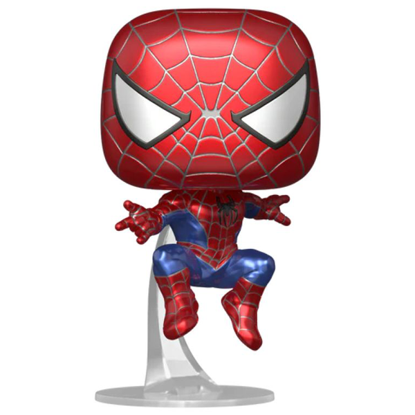 Spider-Man No Way Home - Friendly Neighborhood Spider-Man (Metallic) US Exclusive Pop! Vinyl Figure