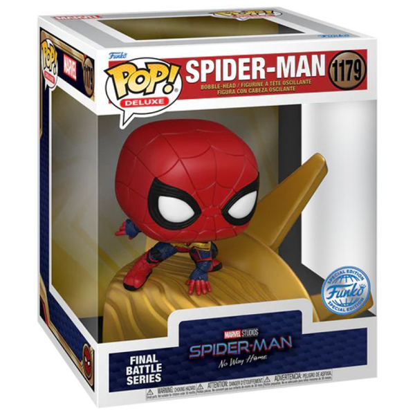 Spider Man No Way Home Spider Man Build A Scene Deluxe Pop