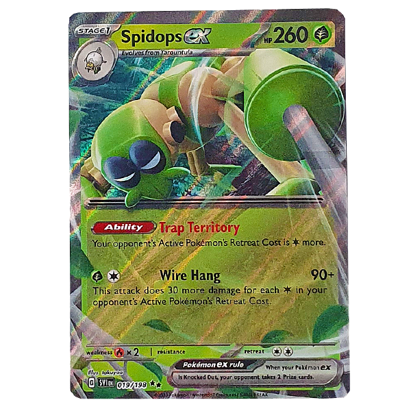 POKÉMON TCG - Spidops EX Ultra Rare - 019/198