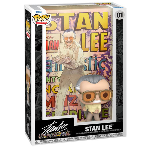 Stan Lee - Stan Lee Pop! Comic Covers with Case
