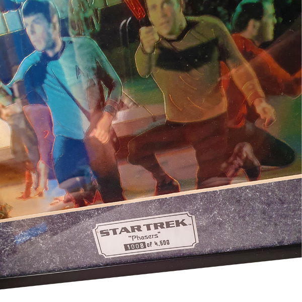 Star Trek Phasers ChromArt Collectible Print Hero Stash